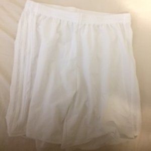 2/$20✨White Adidas Soccer Shorts